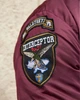Бомбер MA-1 бордовий з нашивками 831 БрТА 2XL - изображение 3