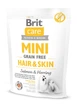 Сухий корм Brit Care GF Mini Hair & Skin для собак мініатюрних порід, для шкіри та шерсті, з лосось та оселедцем, 400 г (1111148825) - изображение 1