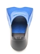 Ласты Zoggs Short Blade Rubber 35-36 Синій/Чорний (1000-465220.BLBK.9-10) - изображение 2