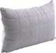 Подушка Руно Grey White Силиконизированное волокно на молнии 50х70 см (310.52_Grey White) - изображение 1