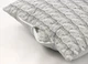Подушка Руно Grey Braid Силиконизированное волокно на молнии 50х70 см (310.52СМ_Grey Braid) - изображение 3