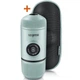 Портативна кавоварка на меленій каві Wacaco Nanopresso Moss Green з кейсом М'ятний (1100-4897066230344) - зображення 1