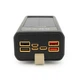 Powerbank ACL PW-90 30000mAh, SOLAR, TypeC + Lighting, Black, Box - изображение 3