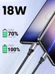 Кабель UGREEN US288 USB 2.0 to USB-C 18W QC3.0 3A 0.5m Black (60125) - зображення 2