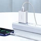 Кабель UGREEN US288 USB 2.0 to USB-C 18W QC3.0 3A 1m White (60131) - изображение 3