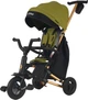 Велосипед детский Qplay Nova+ Rubber Gold Mat Складной Трехколесный Military Green (S700-13Nova+RubberGreenGo) - изображение 1