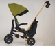 Велосипед детский Qplay Nova+ Rubber Gold Mat Складной Трехколесный Military Green (S700-13Nova+RubberGreenGo) - изображение 3