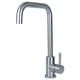 Смеситель для кухни кухонный Г-гусак на гайке KT Ø35 SS AQUATICA KT-4B270P (9722111) TR_9722111 - изображение 1