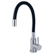 Смеситель для кухни кухонный силиконовый гусак на гайке KT Ø35 SS AQUATICA KT-4B570P (9722131) TR_9722131 - изображение 1