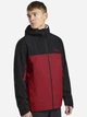 Спортивная ветровка мужская Jack Wolfskin Weiltal 2L Jkt M 1115892-2206 XL Черная с красным (4064886440318) - изображение 1