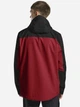 Спортивная ветровка мужская Jack Wolfskin Weiltal 2L Jkt M 1115892-2206 XL Черная с красным (4064886440318) - изображение 2