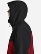 Спортивная ветровка мужская Jack Wolfskin Weiltal 2L Jkt M 1115892-2206 XL Черная с красным (4064886440318) - изображение 3