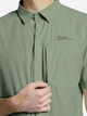 Рубашка летняя мужская Jack Wolfskin Vandra S/S Shirt M 1404071-4029 L Зеленая (4064886435772) - изображение 3