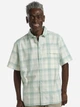 Рубашка летняя мужская Jack Wolfskin Great Plains Shirt M A63702-T0184 M Белая с голубым (4064886449281) - изображение 1