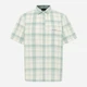 Рубашка летняя мужская Jack Wolfskin Great Plains Shirt M A63702-T0184 M Белая с голубым (4064886449281) - изображение 5