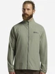 Спортивная кофта мужская Jack Wolfskin Prelight Stride Jkt M A63775-4137 M Серая с зеленым (4064886447294) - изображение 1