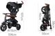 Велосипед детский Qplay Rito Deluxe Складной Трехколесный Green (S380-17RitoDeluxeGreen) - изображение 3