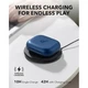 Bluetooth-гарнітура Anker SoundСore AeroFit 2 Blue (A3874G31) ( Синій ) - изображение 6
