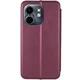 Шкіряний чохол-книжка Classy для Infinix Smart 9 4G / Hot 50i Бордовий - изображение 3