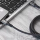 Кабель для быстрой зарядки Proove ReGen Silicone 1м Type-C to Type-C (3А) CCRS60002201 Black - изображение 2