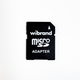 Карта памяти Wibrand microSDXC 128GB Class 10 UHS-I + SD-адаптер WICDHU1/128GB-A - изображение 2