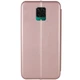 Шкіряний чохол-книжка Classy для Xiaomi Redmi Note 9s / Note 9 Pro / Note 9 Pro Max Rose Gold - изображение 2