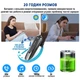 Гарнитура Bluetooth New Bee LC-B45 Black + чехол гарантия 1 год B45BLRU русская озвучка - изображение 6