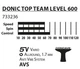 Ракетка для настольного тенниса Donic Schildkrot Top Team 600 - изображение 5