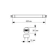 Лампа ультрафиолетовая Sylvania F15W/T8/BL368 G13 - изображение 2