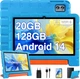 Планшет 10.1" Ziovo Z138 6+14/128Gb 8 ядер Android 14 6000 mAh + Чехол Blue - изображение 1