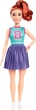 Кукла Барби Модница Рыжая в спортивном топе Barbie Fashionistas Sporty “B” Jersey Top, Red Hair 232 - изображение 1