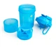 Шейкер спортивный SmartShake Original2GO 600 мл Neon Blue (10560102) - изображение 2