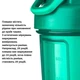 Шейкер спортивный BlenderBottle Classic Loop 28oz/820ml Teal (Loop 28 Teal) - изображение 2