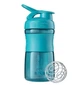 Шейкер спортивный BlenderBottle SportMixer Flip 20oz/590 мл Teal (SM 20oz Teal) - изображение 1