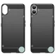 Силіконовий (TPU) чохол UniCase Carbon для Nothing CMF Phone 1 - Black - зображення 3
