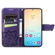 Чехол-книжка с рисунком UniCase Butterfly Pattern для Samsung Galaxy S25 (S931) - Dark Purple - изображение 3