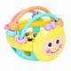 Детская круглая погремушка мяч Sonrisa игрушка - шар для развития мелкой моторики и осязания у ребенка, разноцветный (100708363) - изображение 2