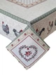 Скатерть гобеленовая Курочки 95x100 (025987) - изображение 3