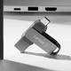 Флеш-накопичувач Lexar JumpDrive 128 ГБ USB TYPE-C D400 Сірий (1015-550-00) - зображення 2