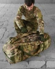 Тактичний баул 120л мультикам Cordura НП4933 великий військовий сумка баул міцний - зображення 4