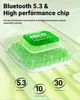 Беспроводные наушники TWS Acefast T9 IPX4 480mAh BT5.3 Avocado Green (6974316282556) - изображение 6
