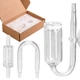 Стеклянный диффузор 15мм, колено, обратный клапан CO2 Kruger Meier NeXus Set CO2 - изображение 1