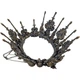 Корона Шахова королева SETA Decor 25-514BLK-GL - зображення 3