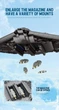 Конструктор Reobrix 33038 Бомбардувальник B2 Bomber 1977 деталі - зображення 4
