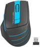 Комп'ютерна миша A4tech Fstyler FG30 2000dpi, USB, Wireless, Black/Blue - зображення 1