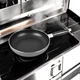Алюминиевая сковорода MR-1200-22 Ø22см с антипригарным покрытием и термостойкой крышкой Basic - изображение 2