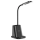 Лампа XO WX032 (pen holder, desk lamp, wireless charger) 3 in 1 25W wireless charger Black - зображення 2
