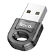 Адаптер переходник Hoco UA28 USB to Bluetooth 5.1 transparent black - изображение 4