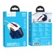 Игровая проводная мышь Hoco GM31 Overlord luminous, USB, 1.5m, 1200-3600DPI, white-blue - изображение 4