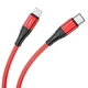 Кабель USB HOCO DU02 Max PD Type-C - Lightning, 1М, PD 20W, Красный - изображение 1